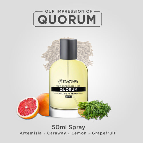 Fragancia quorum best sale