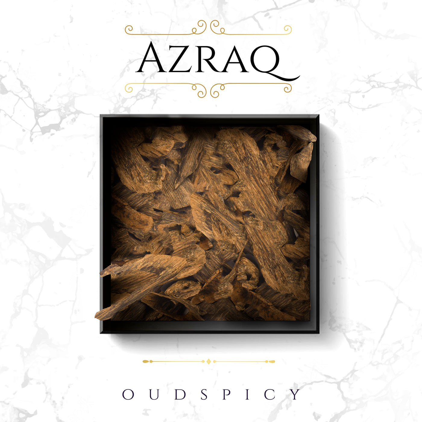 Bakhoor Oud Azraq (Wooden Chips )