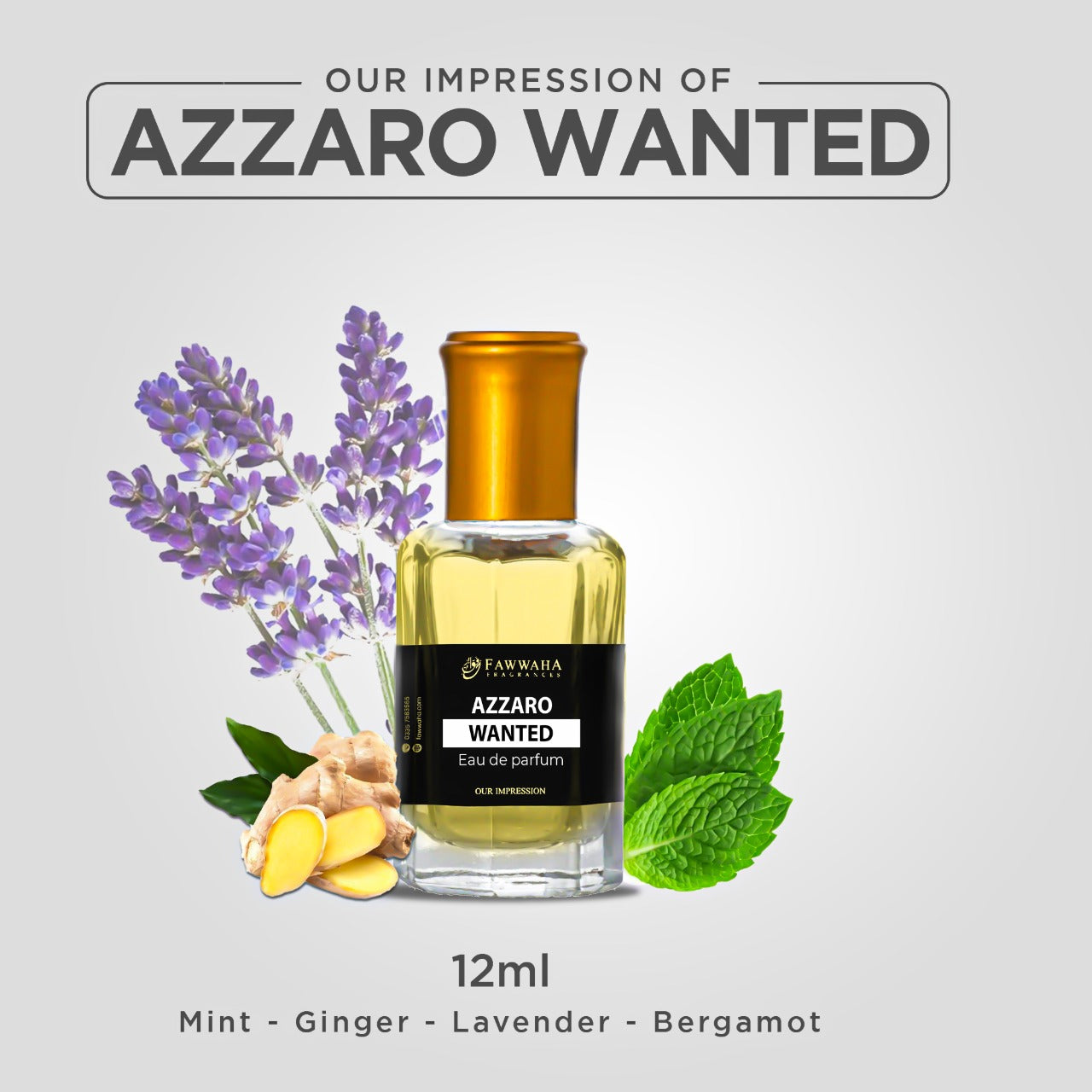 OUR IMPRESSION OF AZZARO WANTED Fawwaha Fragrances